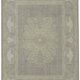 Tapis Oushak turc fait main 281 cm x 376 cm