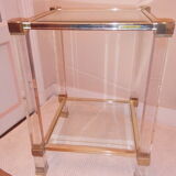 Pair of tables high by Pierre Vandel