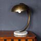 Vintage 20thc brass christian dell style table lamp c.1970