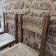 Chaises brutaliste