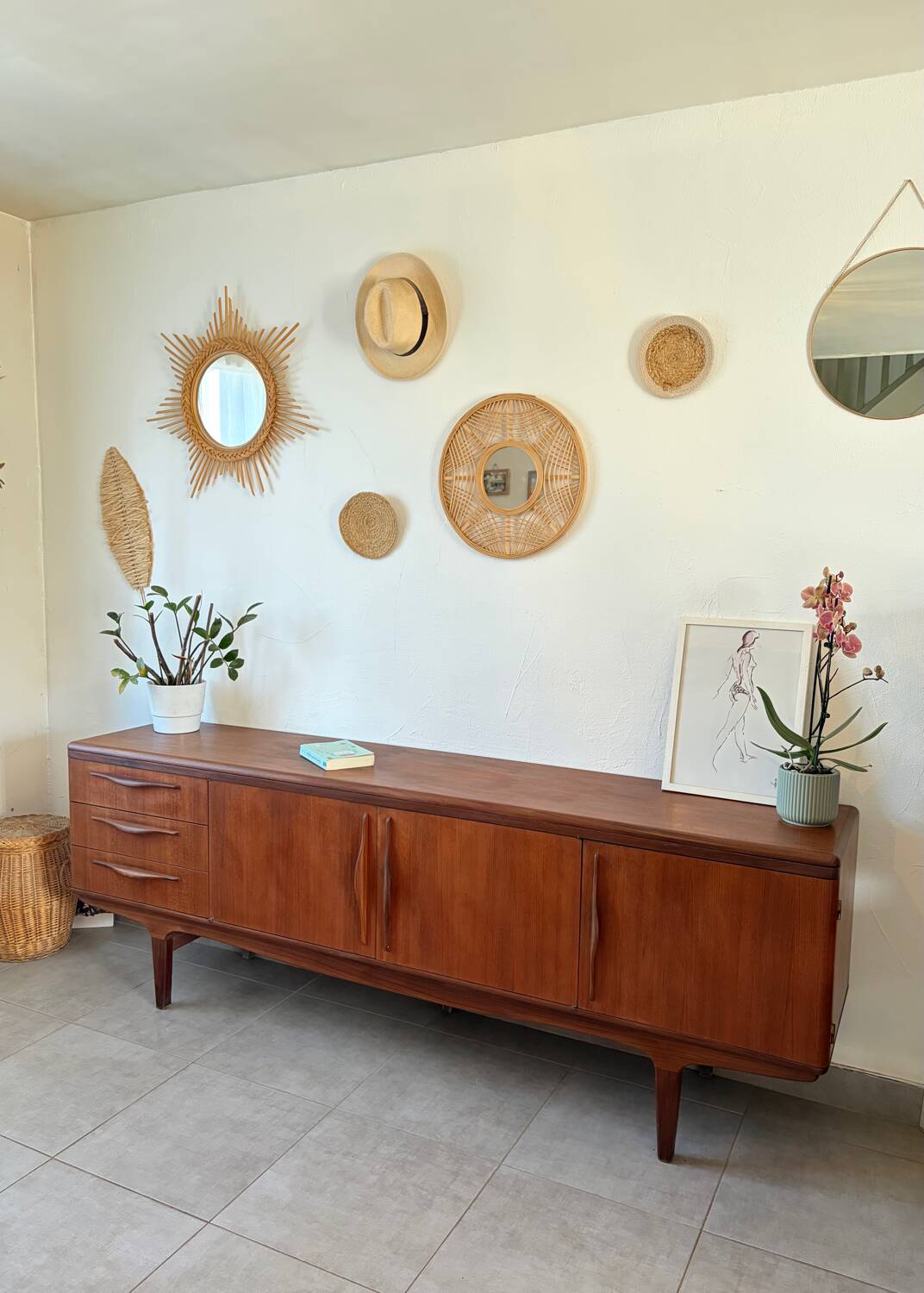 Vintage teak sideboard