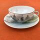 Cup/Saucer, Fine Porcelain, Japanese-Style Decor