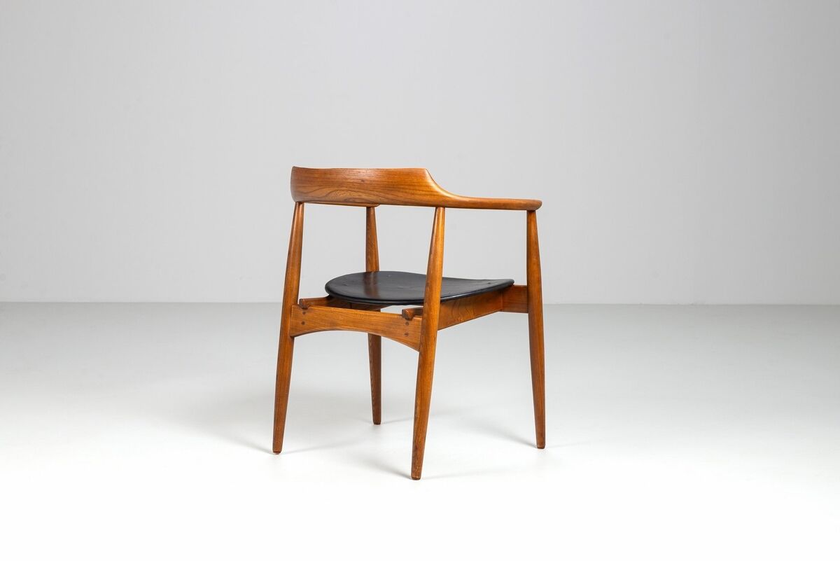 Arne Wahl Iversen “ST-750” armchair Niels Eilersen Denmark 1959