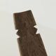 Chair / Armchair in monoxyl wood West Africa Lobi / Stargazer 1950