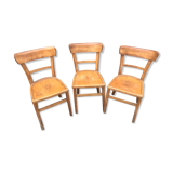 3 vintage baumann bistro chairs