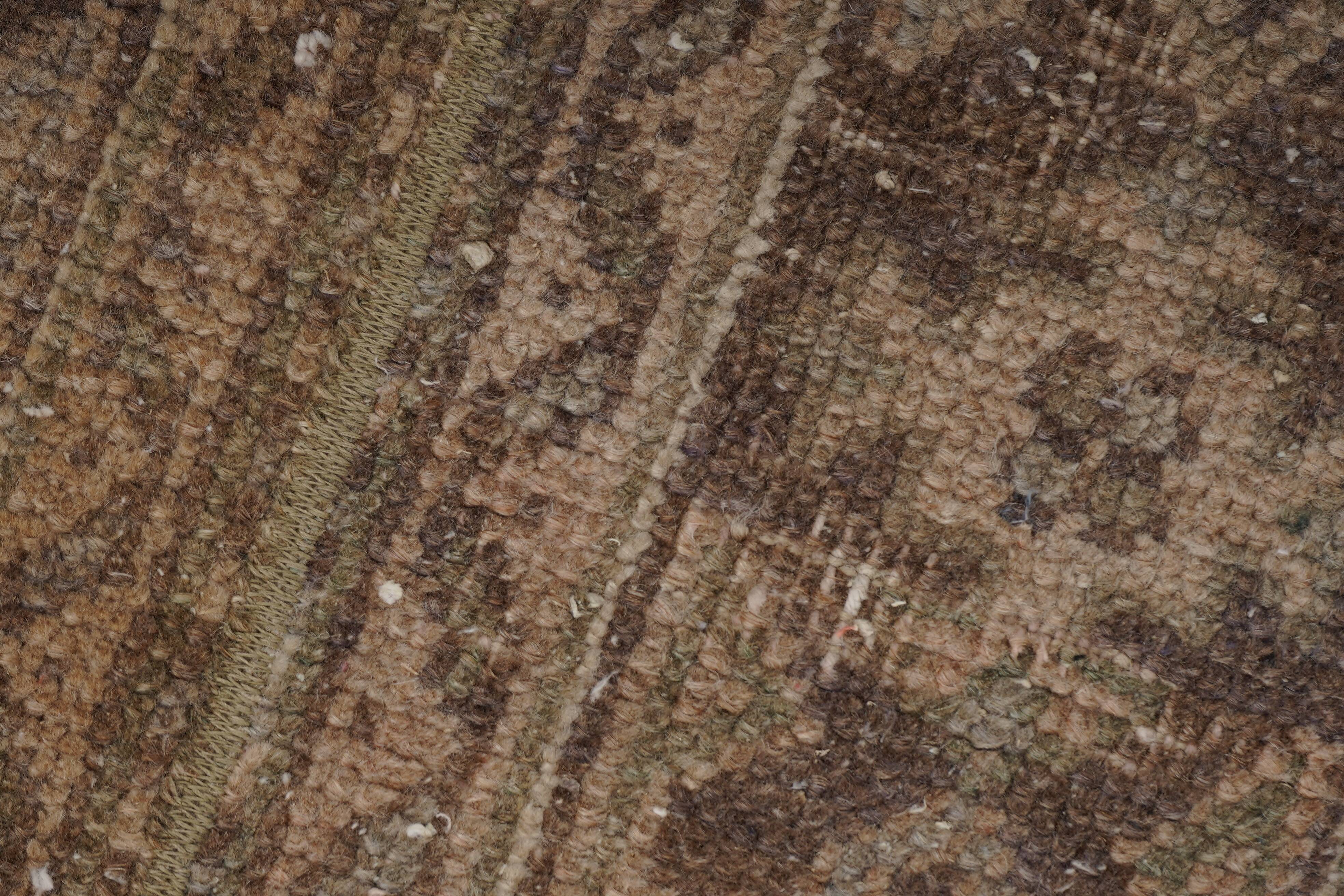 Vintage Turkish Oushak Rug Handwoven 53x560 cm