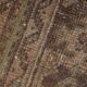 Tapis vintage turc de oushak tissé à la main 53x560 cm