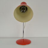 Mid-century Red Table Lamp/Napako designed by Josef Hurka,1970's.
