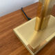 Deknudt brass lamp from the 70s-80s.