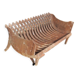 Old gate cradle with cast iron logs