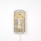 Lyfa Glass wall lamp Gefion by Carl Fagerlund, 1960's