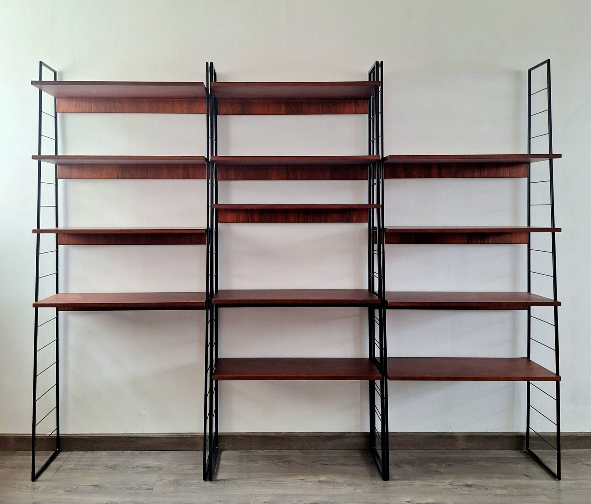 Set of 3 watford bookshelves la redoute interiors, shelving units.