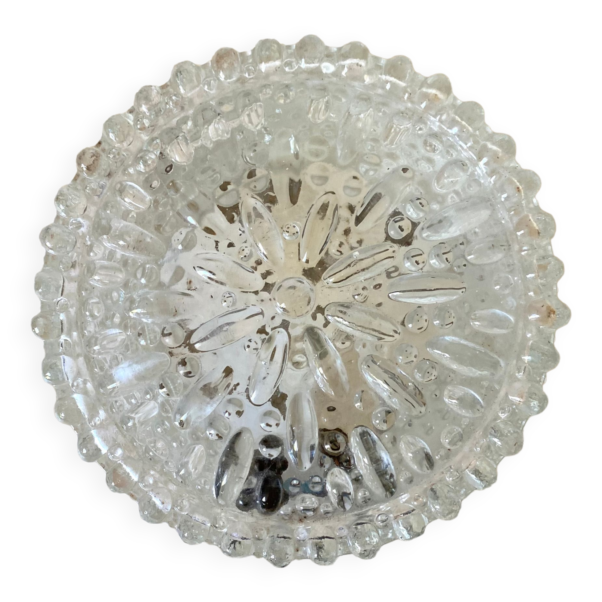 Small vintage round ceiling lamp