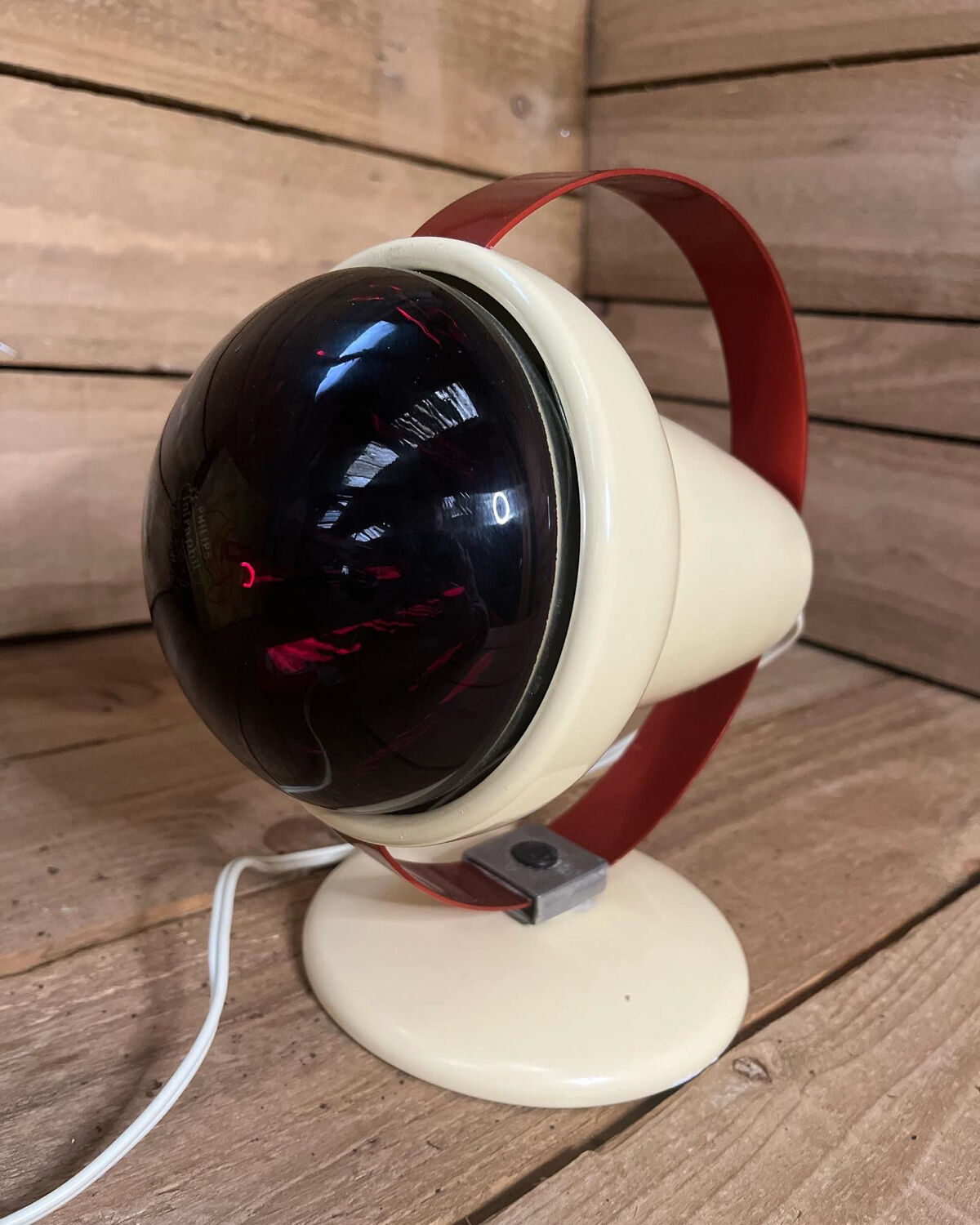 Vintage infrared Philips lamp