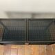 Paire de tables d’appoint vintage 70 Pierre Vandel