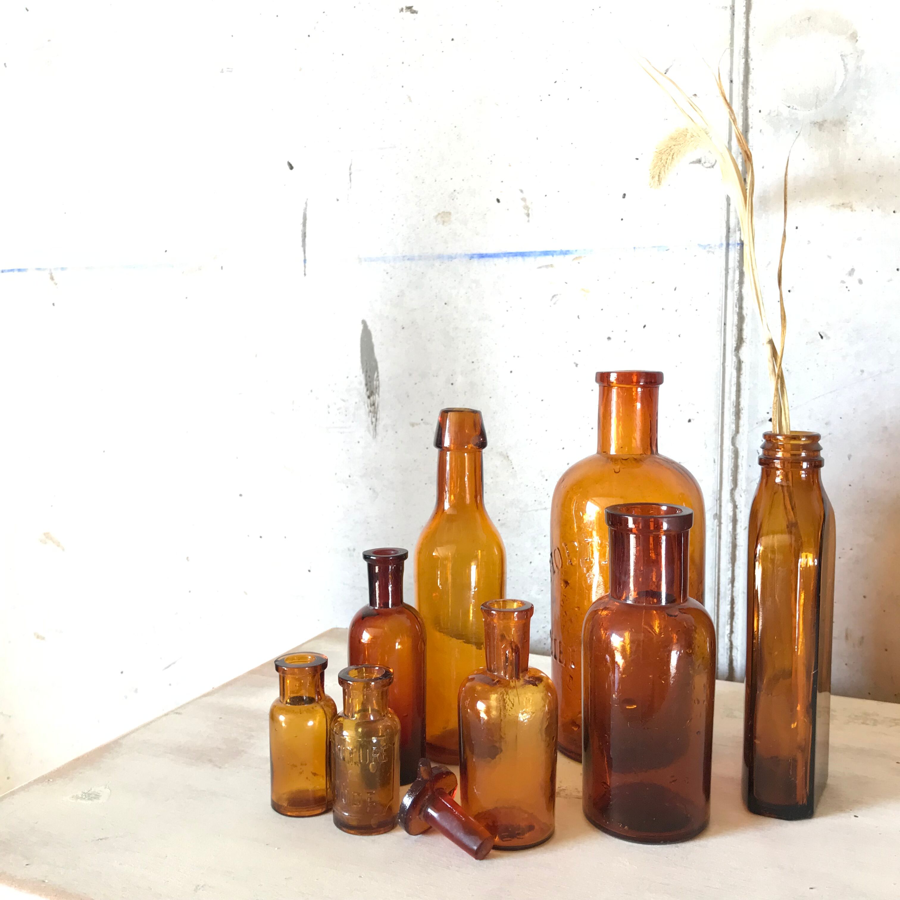 Batch of amber vials