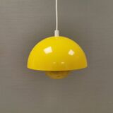 Hanging lamp in beautiful yellow colour