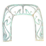 Front of Art Nouveau Fireplace