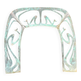 Front of Art Nouveau Fireplace