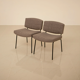 Pair of armchairs "Conseil" by Pierre Guariche for Meurop 60's