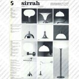 Ceiling light As/Am gold-plated by Franco Albini and Franca Helg for Sirrah, 1970s.