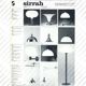 Lustre As/Am plaqué or par Franco Albini et Franca Helg pour Sirrah, années 1970