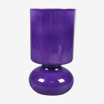 Lykta purple lamp Ikea opaline