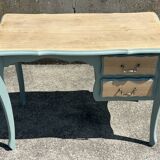 Vintage 1960s desk with curved legs