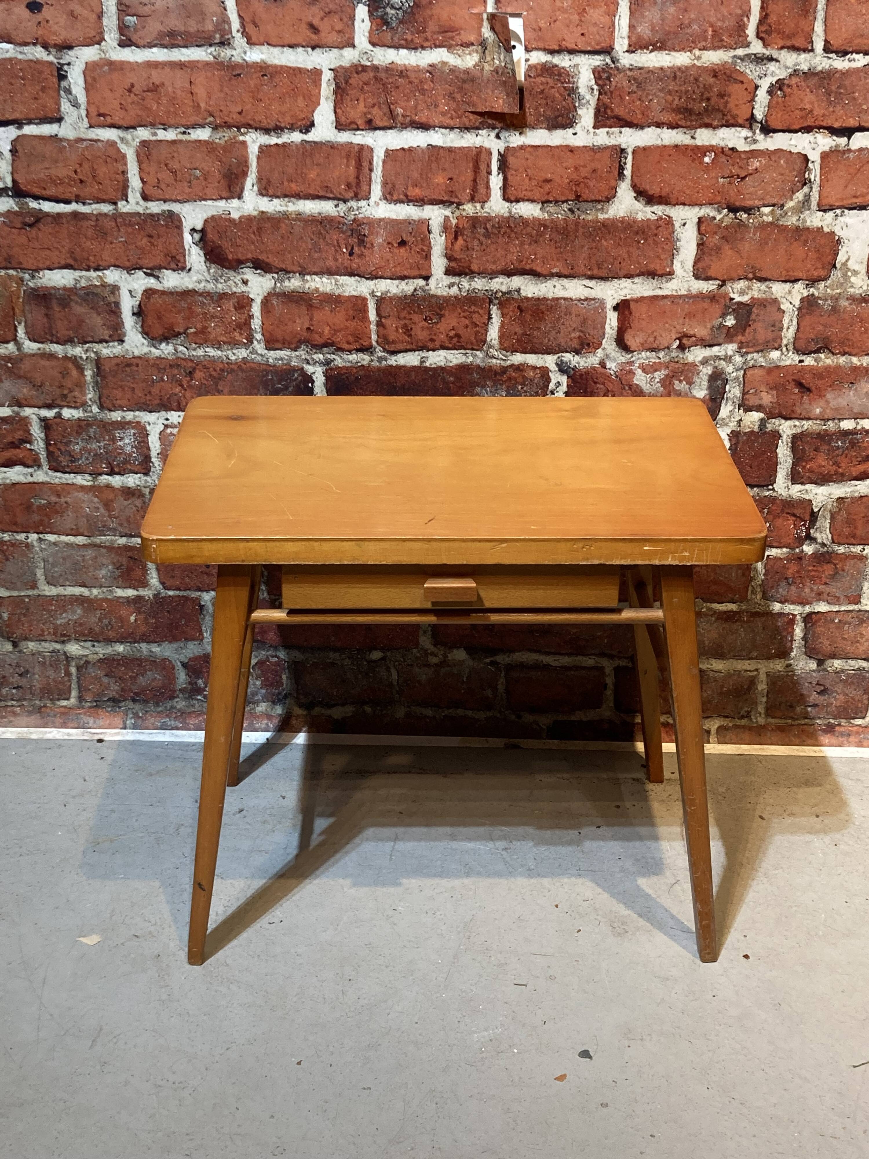 Children's wooden desk and chair set