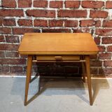 Children's wooden desk and chair set