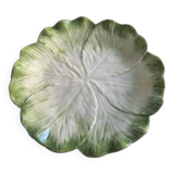 handmade lettuce-shaped plate