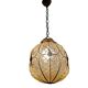 Wrought Murano Glass Light Pendant 1950’s