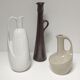 Trois vases céramique grès porcelaine vintage