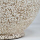 Round art deco ceramic lamp besnard style