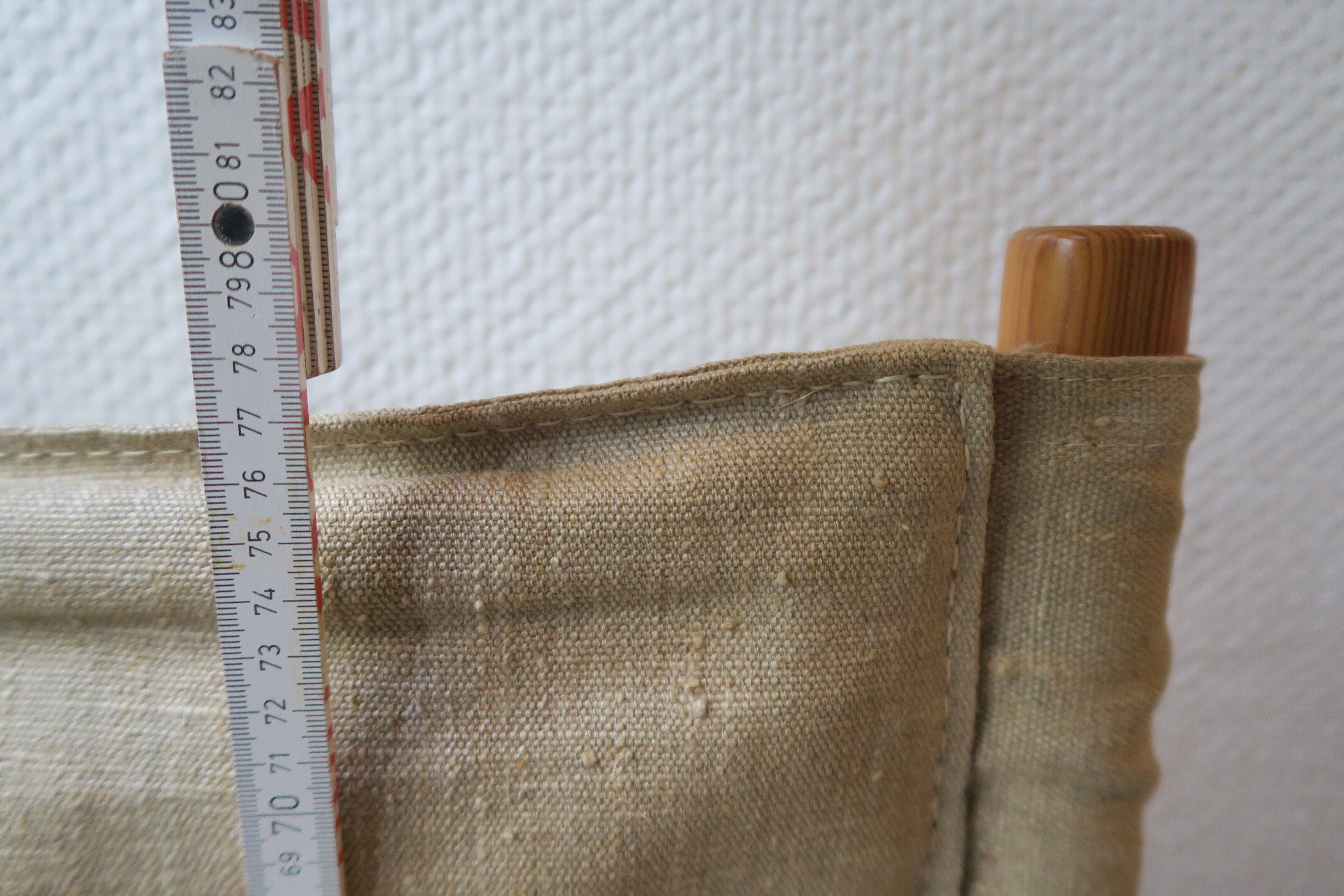 Safari chair by karin möbring. pine and canvas, 70s