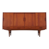 Teak highboard, Danish design, 1960s, designer: Børge Seindal