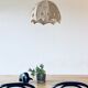 Bohemian macramé pendant light