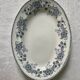 Plat ovale 1900 « Réaumur » faïence de Lunéville