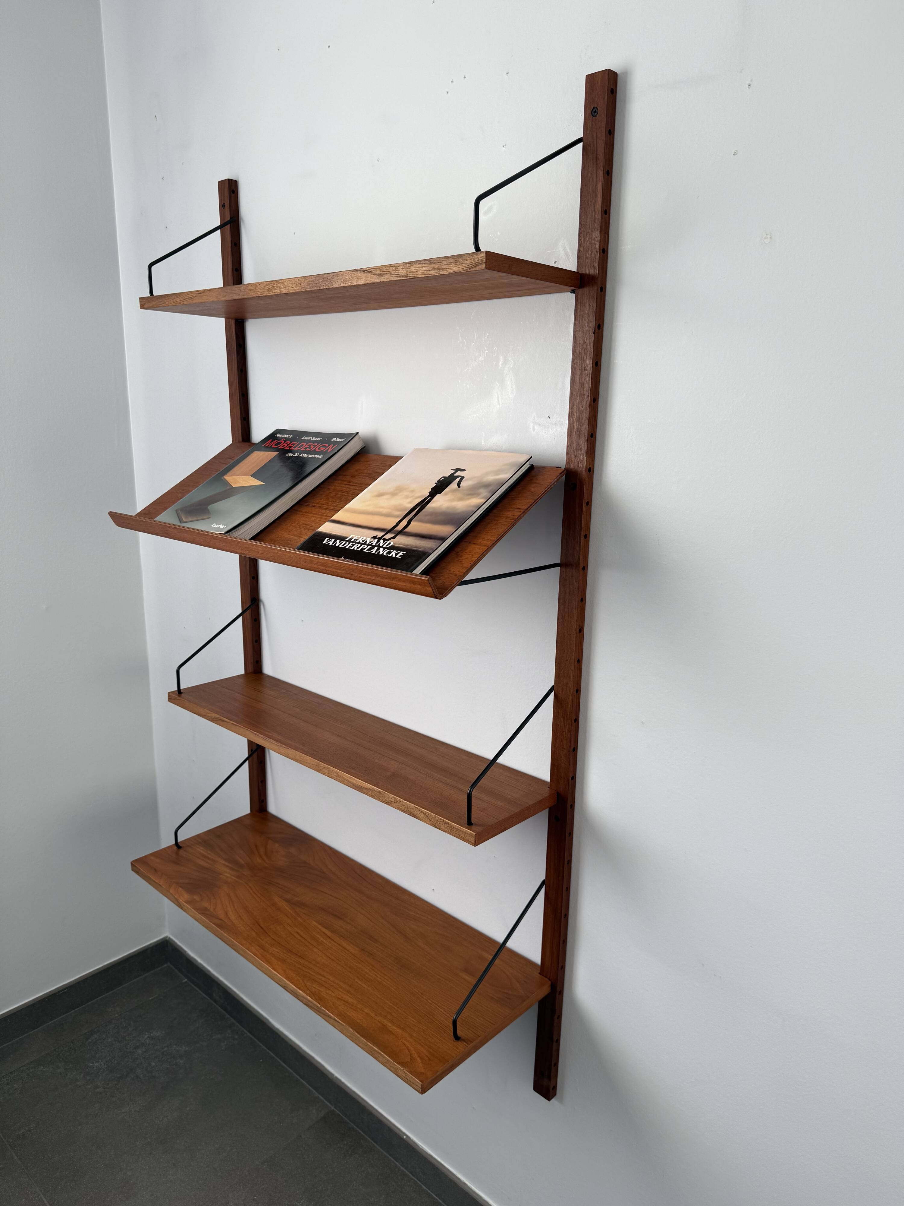 Poul Cadovius Denmark Scandinavian Bookcase, 1960s