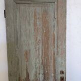Porte ancienne bleu