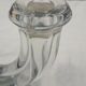 Paire de bougeoirs cristal