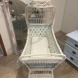 Rattan cradle from the 50s and 60s