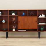 Teak bookcase, Danish design, 1970s, production: Farsø Møbelfabrik