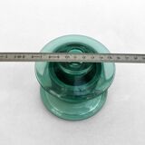 Ancien isolateur edf eiv a21 à détourner en bougeoir industriel • verre trempé