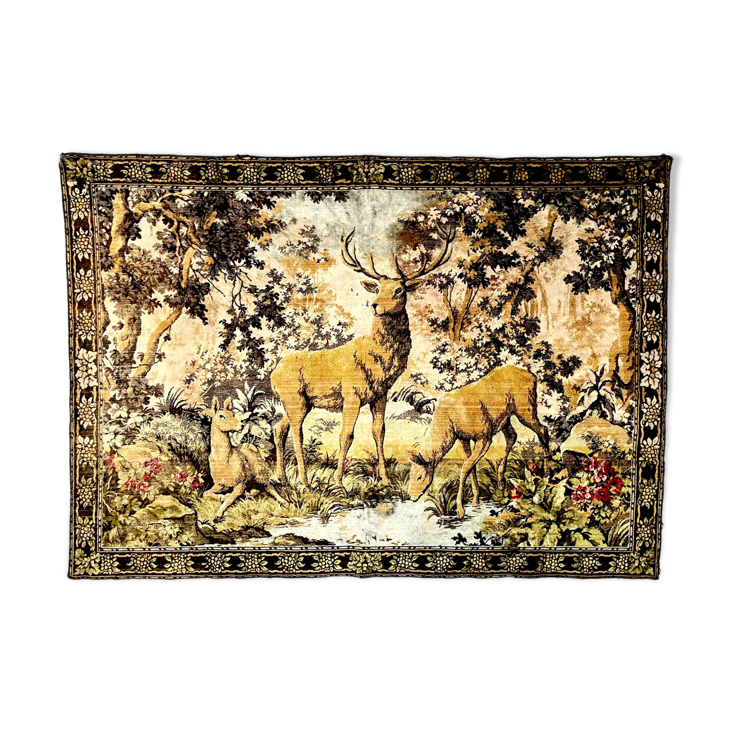 Velvet wall tapestry 172cm