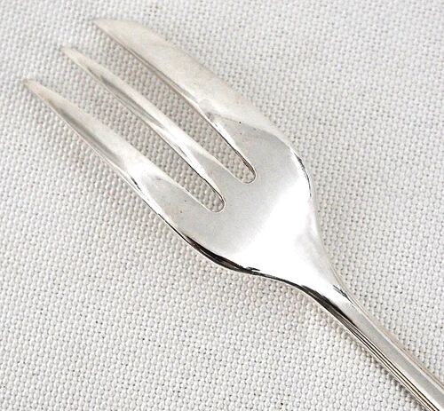 Christofle Albatros, Art Deco, 12 long cake forks, 16.5 cm.
