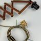 1960s/70s Teak Scissor Lamp Wall Lamp Mid Century Danish Design Denmark