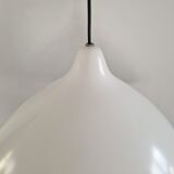 White metal pendant lamp by Lisa Johansson-Pape for Stockmann-Orno, Finland