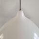 White metal pendant lamp by Lisa Johansson-Pape for Stockmann-Orno, Finland