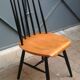Wooden chair with spindle back 1960